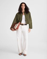 Garment-Dyed Cocoon-Sleeve Lady Jacket | Madewell