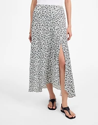 Midi Slip Skirt Floral | Madewell