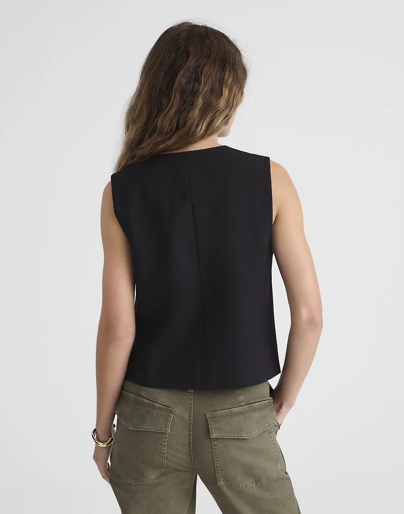 Crewneck Shell Vest | Madewell