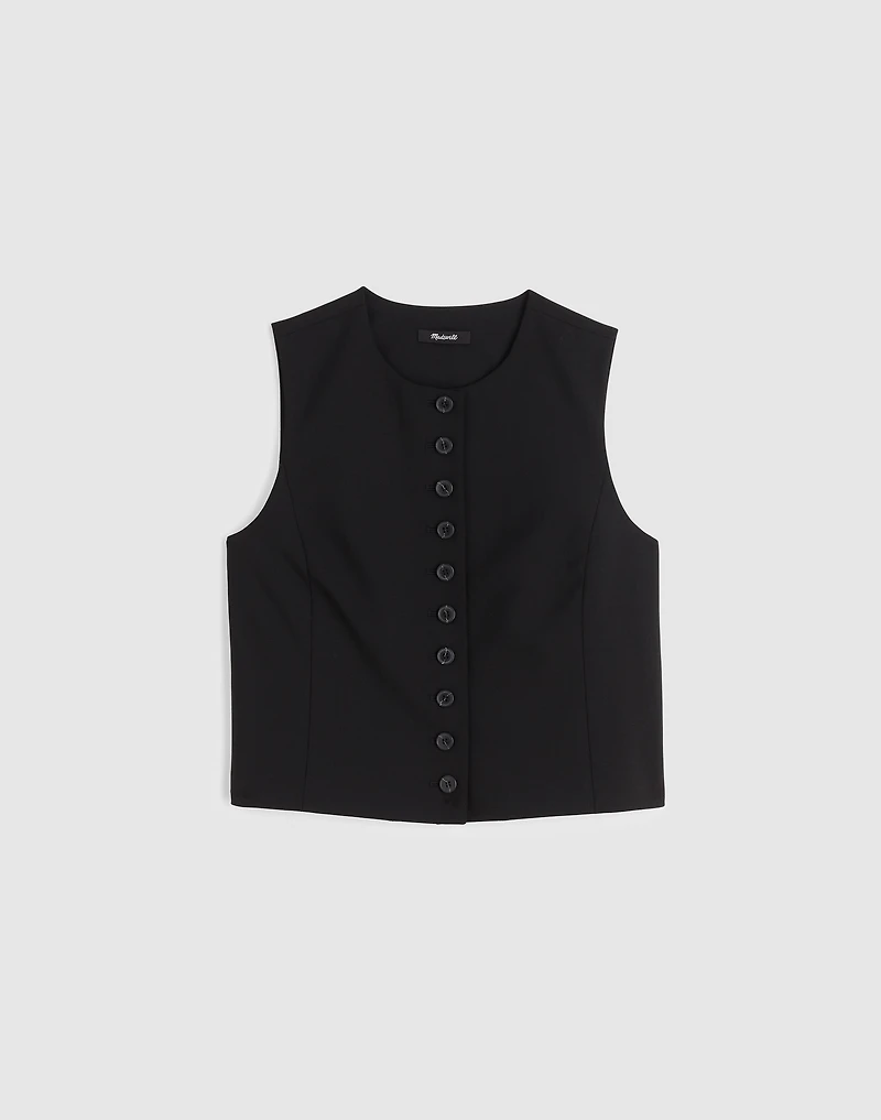 Crewneck Shell Vest | Madewell