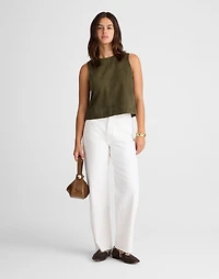 Boxy Shell Top Garment Dye | Madewell