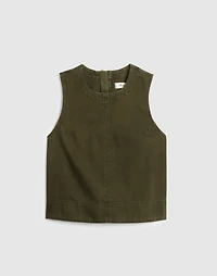 Boxy Shell Top Garment Dye | Madewell