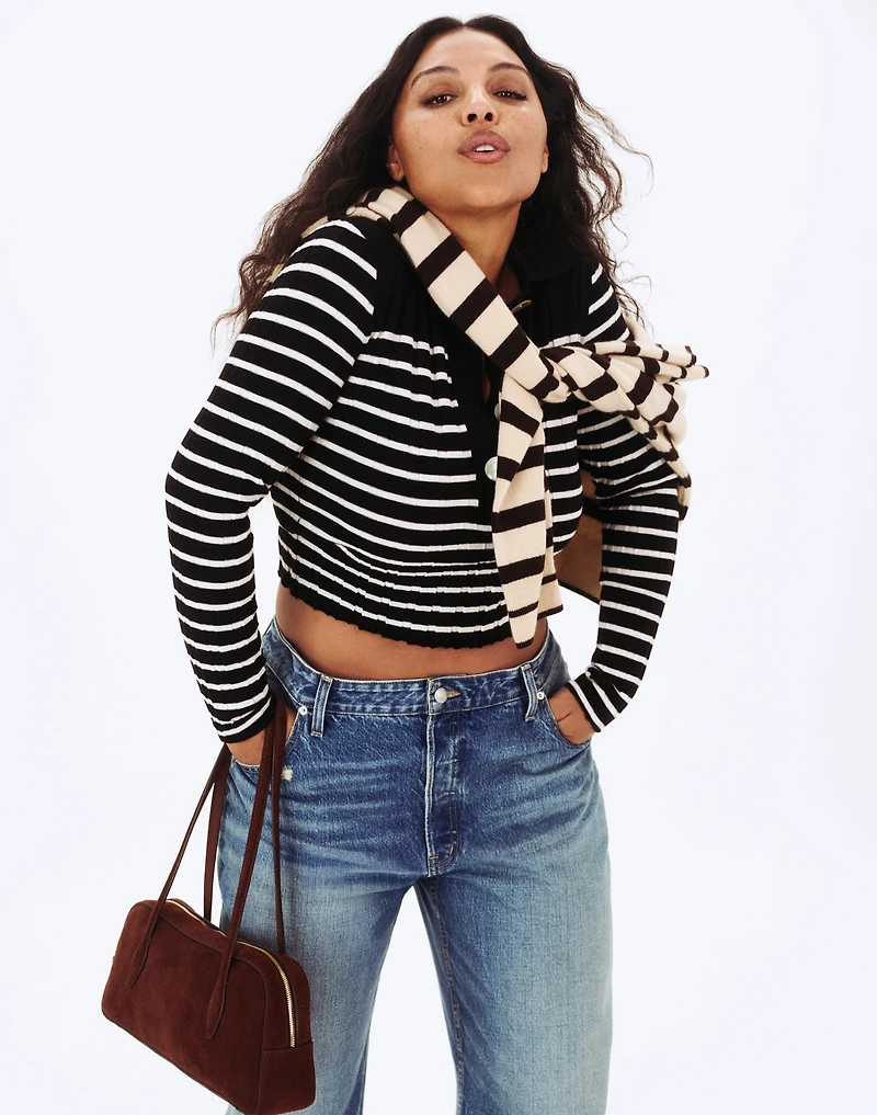 Ribbed Polo Sweater | Madewell