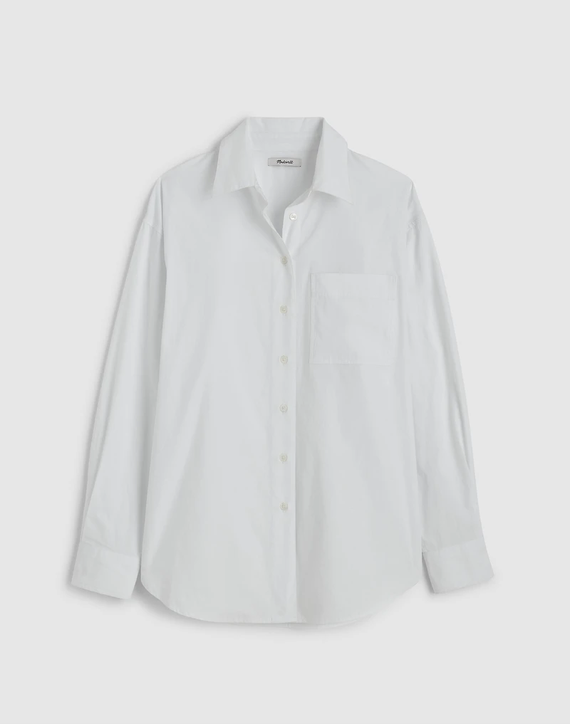 Oversized Button-Up Shirt | Madewell