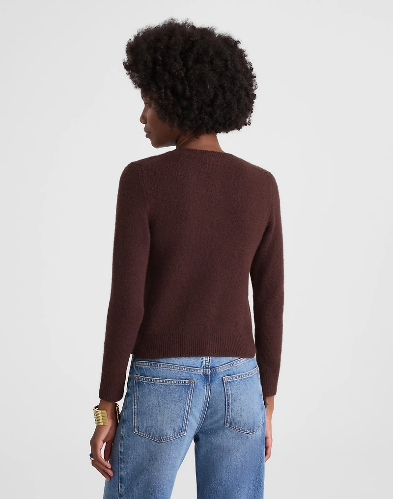 Patch-Pocket Cotton-Blend Cardigan | Madewell