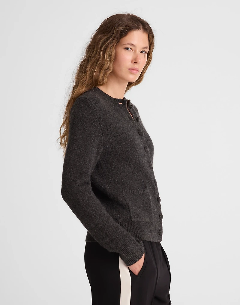 Patch-Pocket Cotton-Blend Cardigan | Madewell