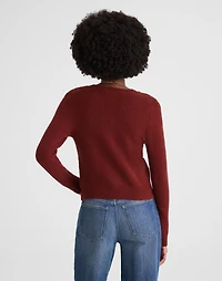 Patch-Pocket Cotton-Blend Cardigan | Madewell