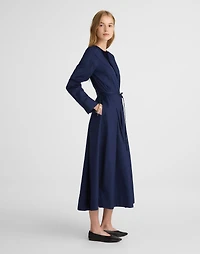 Tie-Waist Midi Shirtdress | Madewell
