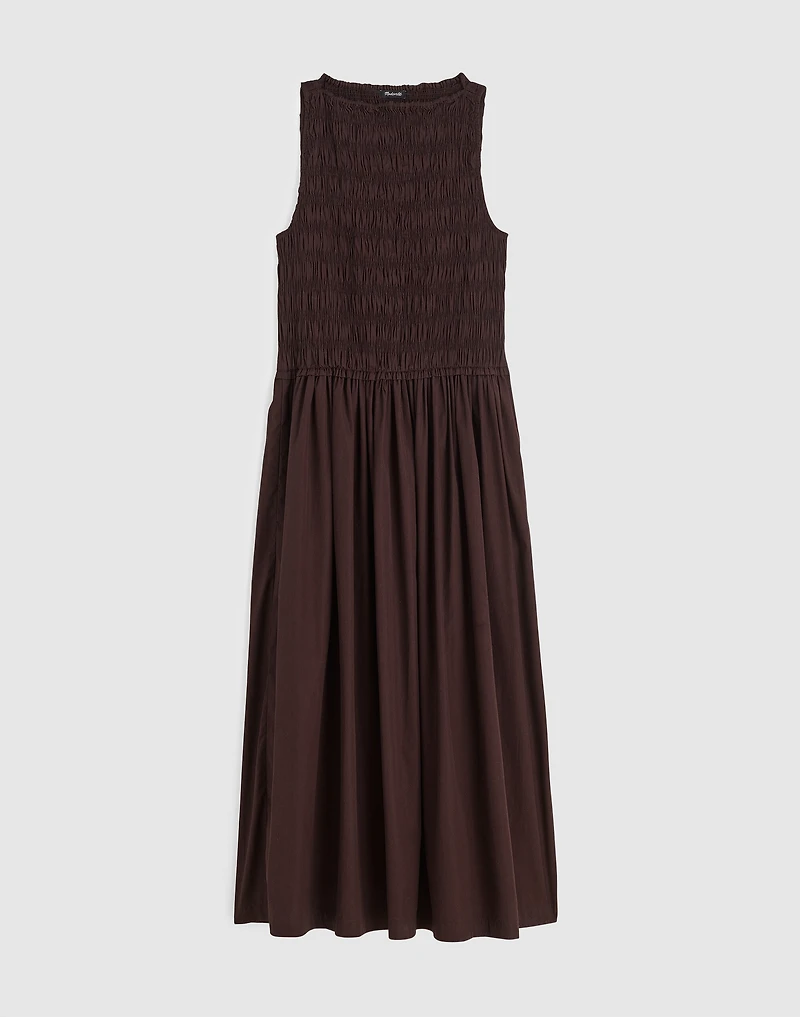 The Melody Smocked Midi Dress | Madewell