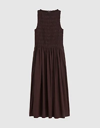 The Melody Smocked Midi Dress | Madewell