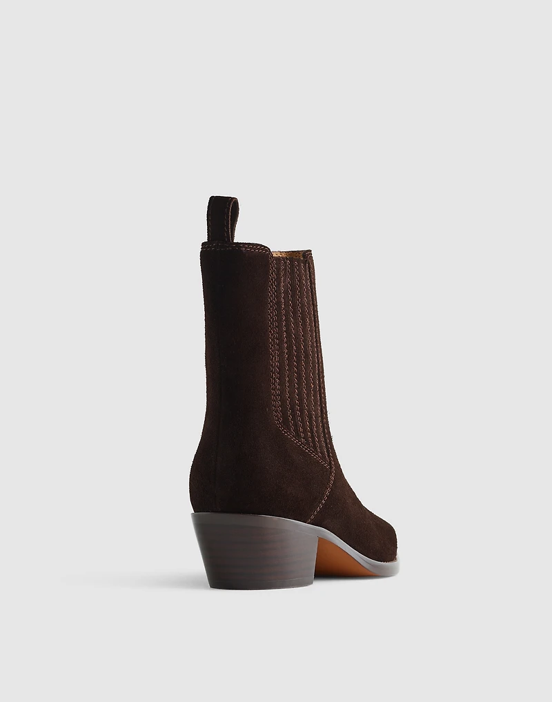 The Ingrid Chelsea Boot in Suede | Madewell