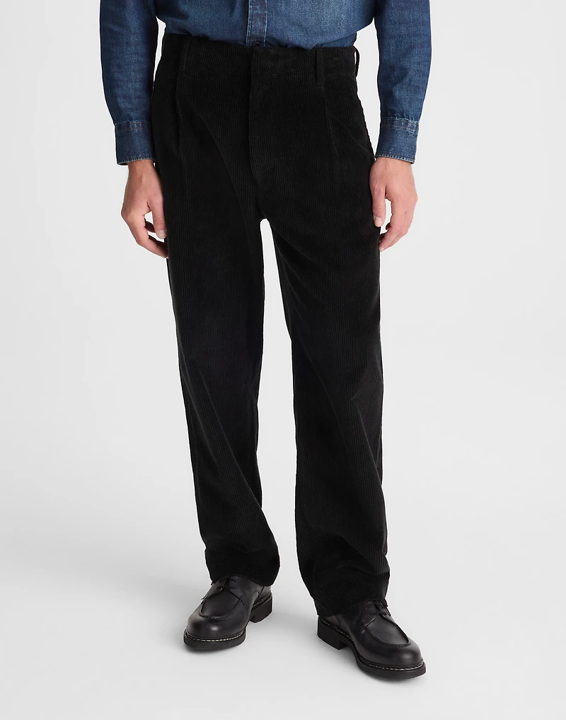 Pleated Trousers Corduroy | Madewell