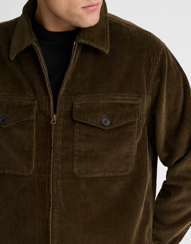 Zip-Front Jacket Corduroy | Madewell