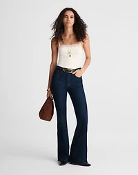 The Stretch Flare Jean Rinse Wash | Madewell