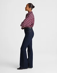 The Curvy Stretch Flare Jean Rinse Wash | Madewell
