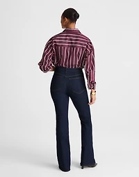 The Curvy Stretch Flare Jean Rinse Wash | Madewell
