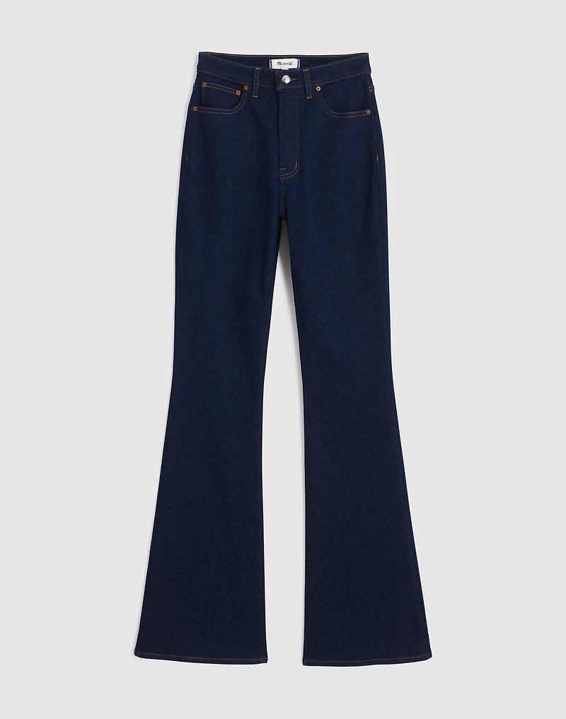 The Curvy Stretch Flare Jean Rinse Wash | Madewell
