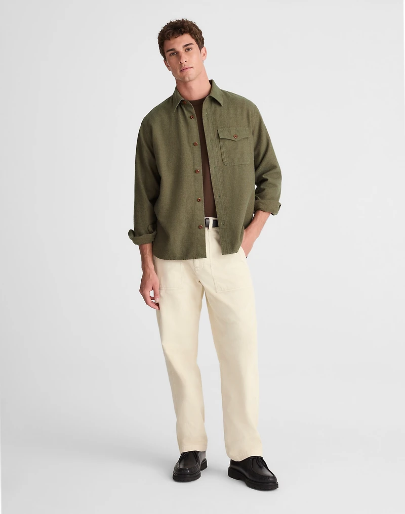 Work Shirt Herringbone | Madewell