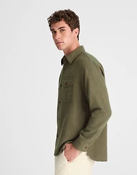 Work Shirt Herringbone | Madewell