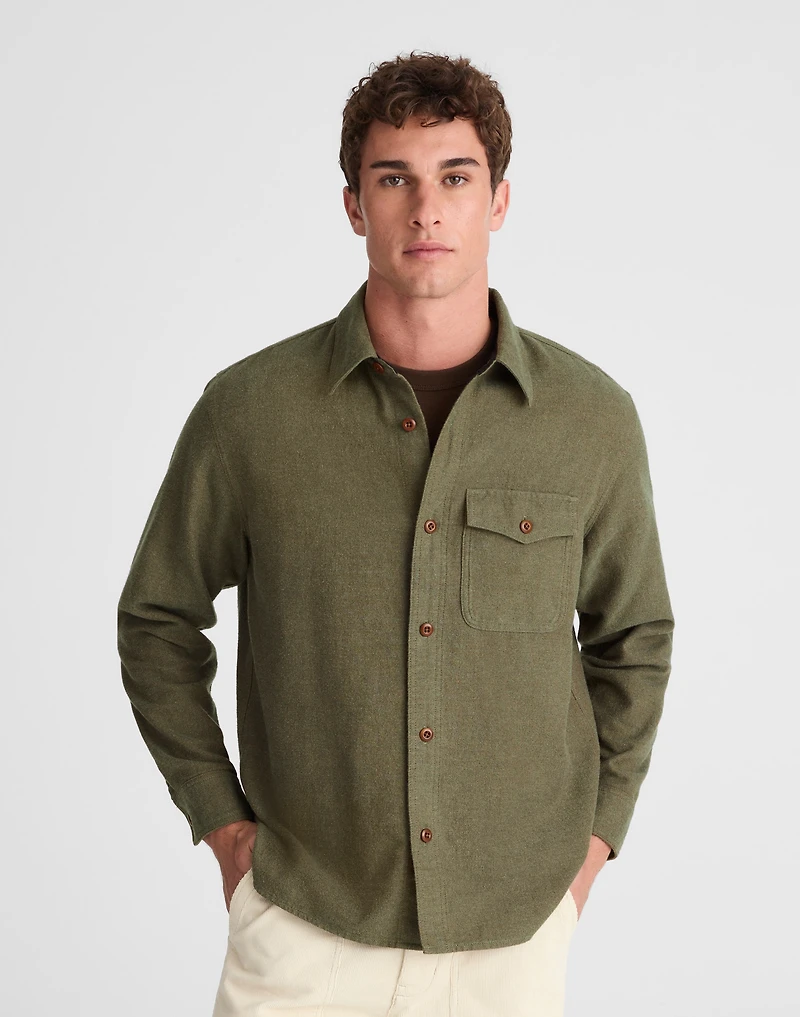 Work Shirt Herringbone | Madewell