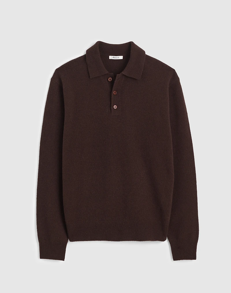 Sweater Polo Heritage Merino Wool