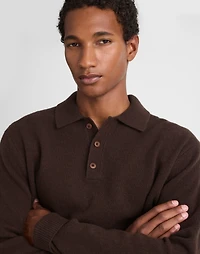 Sweater Polo Heritage Merino Wool