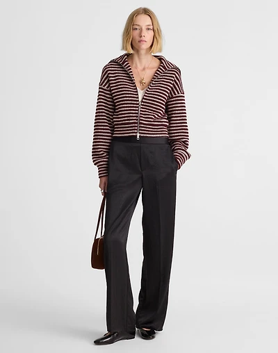 The Easy Pull-On Pant Satin | Madewell