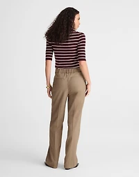 Slouchy Straight Pants Brushed Twill | Madewell