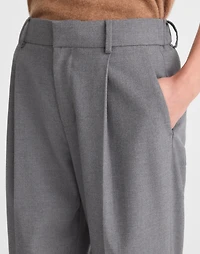 Slouchy Straight Pants Brushed Twill | Madewell
