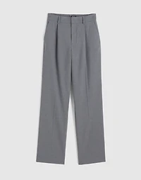 Slouchy Straight Pants Brushed Twill | Madewell