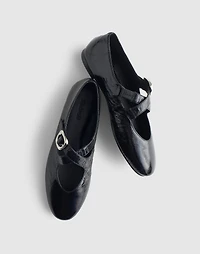The Remy Crisscross Mary Jane Flat