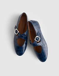 The Remy Crisscross Mary Jane Flat | Madewell