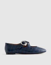 The Remy Crisscross Mary Jane Flat | Madewell