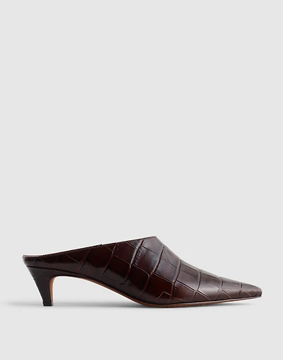 The Emilie Heeled Mule | Madewell