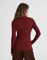 Double-Layered Crewneck Sweater | Madewell