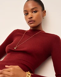 Double-Layered Crewneck Sweater | Madewell