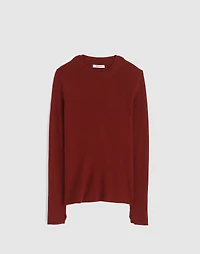Double-Layered Crewneck Sweater | Madewell