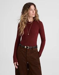 Double-Layered Crewneck Sweater | Madewell