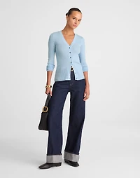 Deep V-Neck Cardigan | Madewell