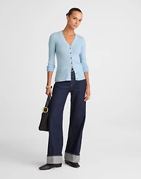 Deep V-Neck Cardigan | Madewell