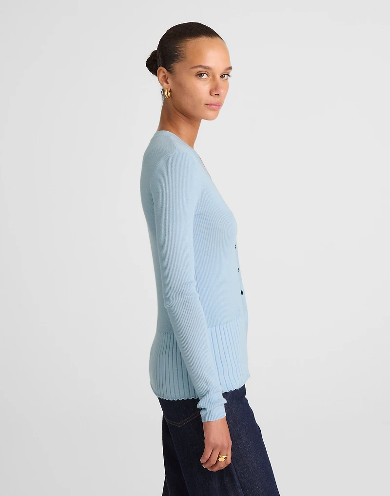 Deep V-Neck Cardigan | Madewell