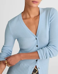 Deep V-Neck Cardigan | Madewell