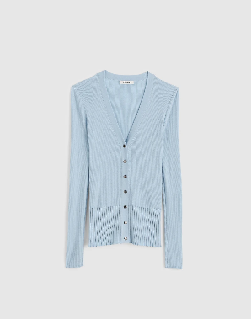 Deep V-Neck Cardigan | Madewell