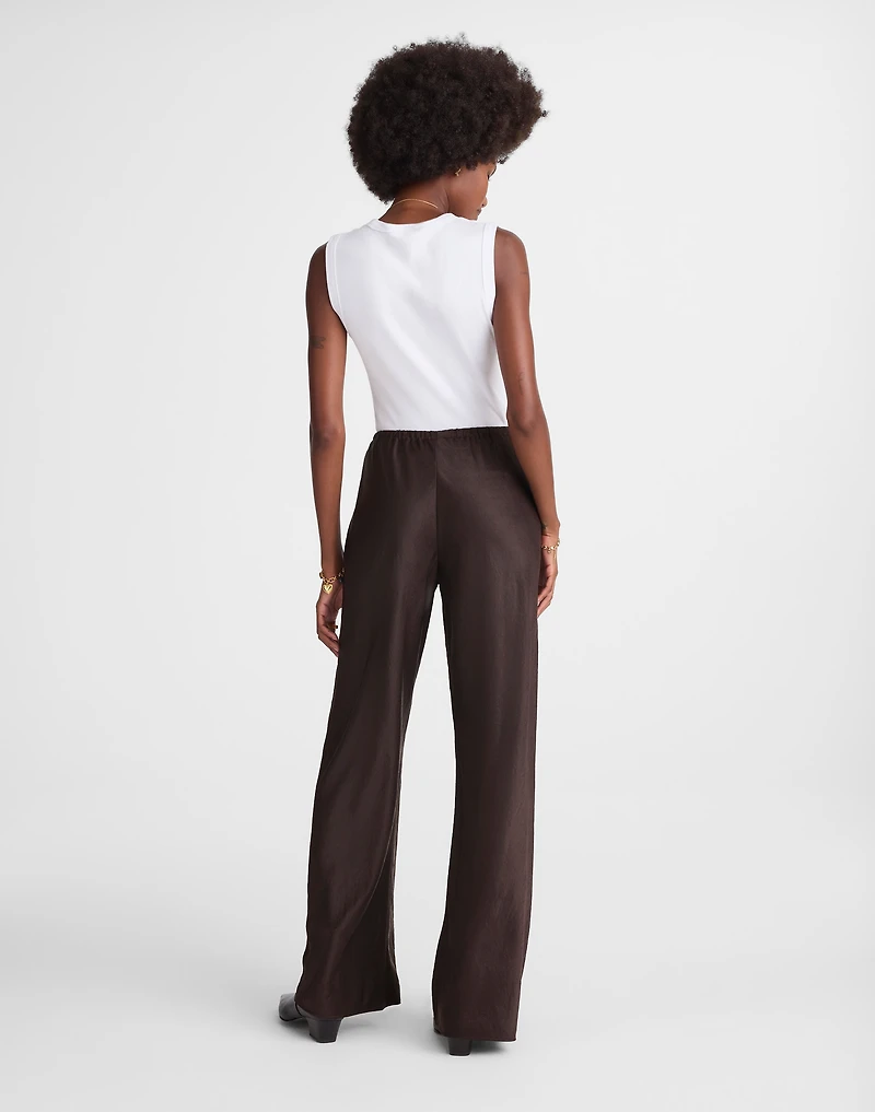 Pull-On Pants in Satin | Madewell