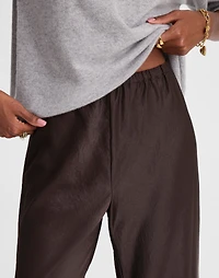 Pull-On Pants in Satin | Madewell