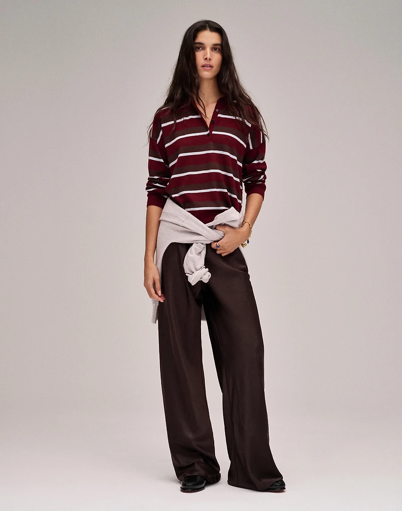 Pull-On Pants Satin | Madewell