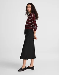 Drawstring Midi Skirt | Madewell