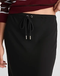 Drawstring Midi Skirt | Madewell