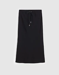 Drawstring Midi Skirt | Madewell