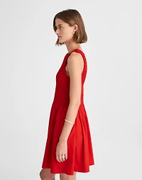 The Melody Scoopback Smocked Mini Dress | Madewell